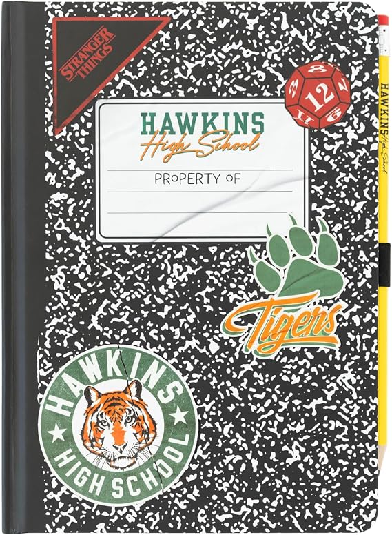 Grupo Erik Stranger Things Notebook Journal A5, Stranger Things Gifts