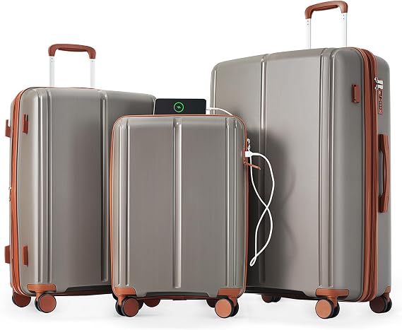 Lightweight, Multicolor, Carry-On 20/24/28Inch
