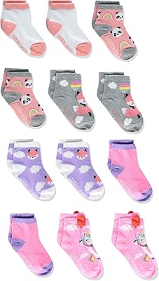 Cherokee Baby Girls 12 Pack Shorty Ankle Socks