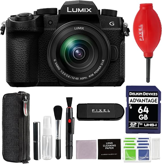 Panasonic Lumix G97 Mirrorless Camera with 12-60mm f/3.5-5.6 Lens and Advanced Accessories and Travel Bundle | DC-G97MK | Panasonic Lumix DC-G97MK
