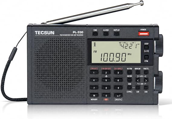 Tecsun Digital PL330 AM/FM/LW/SW Worldband Radio with Single Side Band Receiver