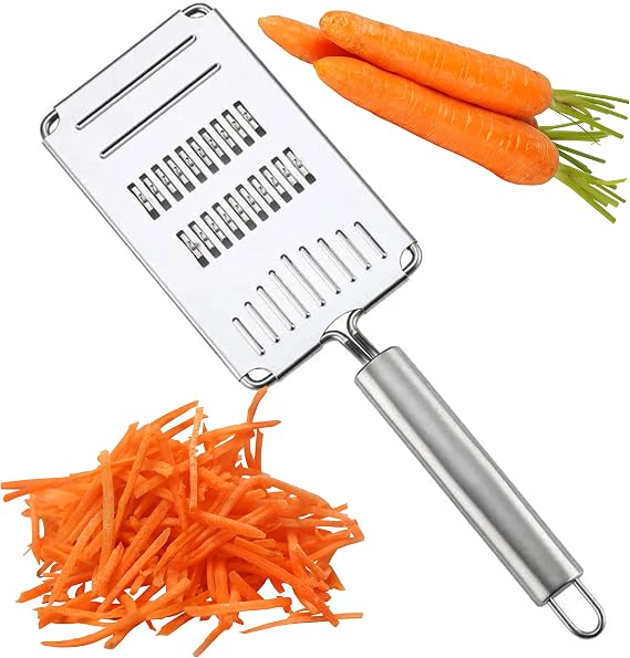Korean Carrot Grater - Russian Salad Carrot Cutter Tool Shredder Chopper