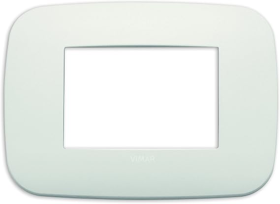 VIMAR Series Arke Frame Round 3 Modules Metal Pearl Matte