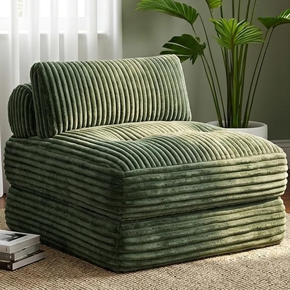 Welzona 3-in-1 Folding Sofa Bed, 34" Detachable Foldable Chair Bed Sleeper
