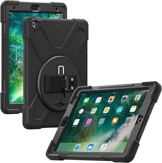 CODi Rugged Case for iPad 9.7" (6th and 5th Generation) | 360 Protection, Drop-Test & Fluid Contamination Certified