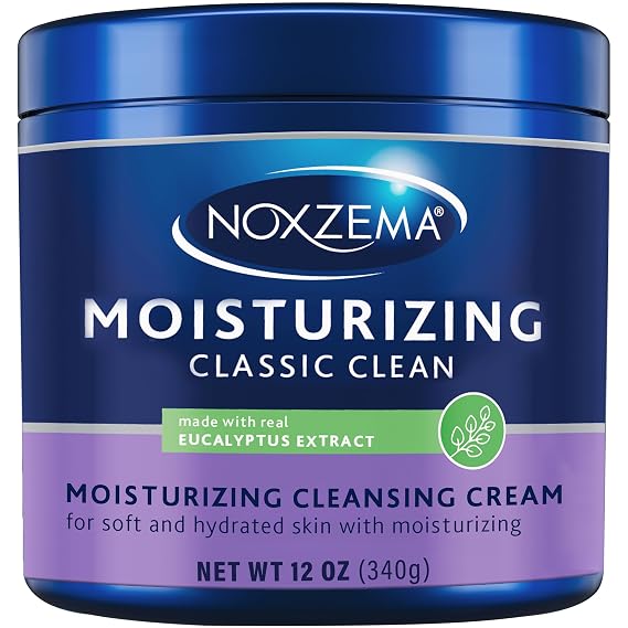 Noxzema Classic Clean Cream Moisturizing Cleansing, 12 oz