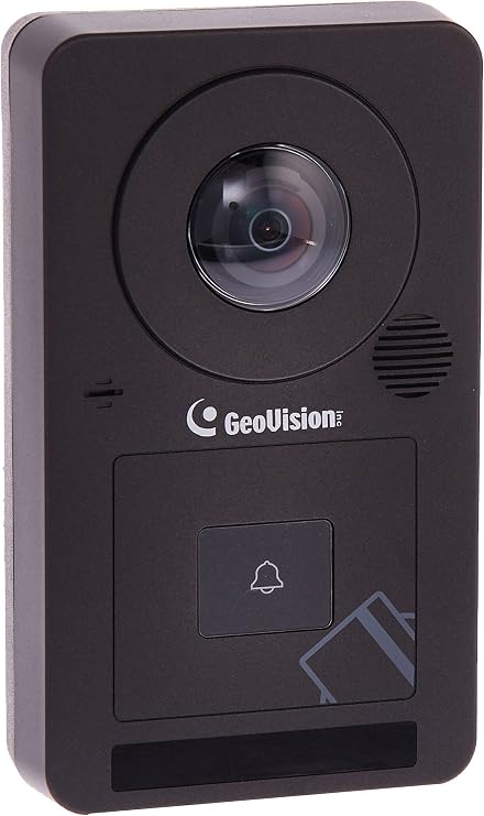 GeoVision GV-CS1320 2MP H.264 Camera Face Detection Access Controller with 180-degree panoramic lens and built-in 13.56 MHz Reader
