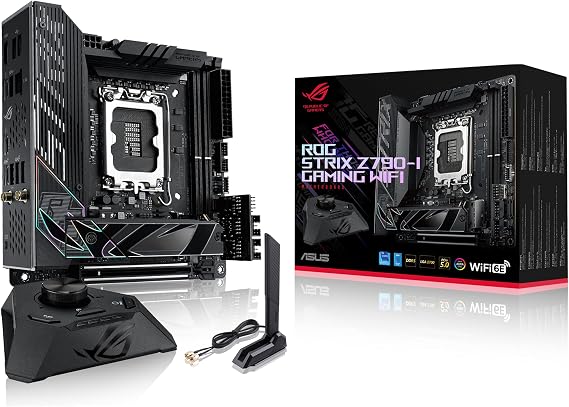 Asus Sparepart Rog Strix Z790-I Gaming WiFi Intel Z790 Lga 1700 Mini Itx, W128279244 (Intel Z790 Lga 1700 Mini Itx)
