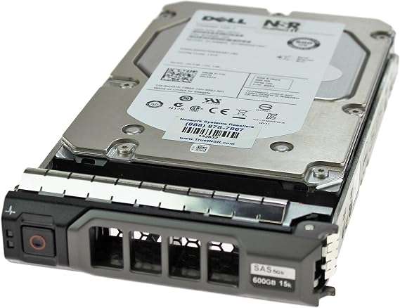 Dell W347K 600GB 15K 16MB 6.0GBps 3.5" Enterprise Class SAS Hard Drive in Poweredge R Series Tray