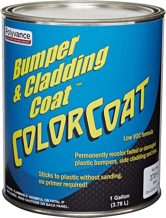 Polyvance Bumper and Cladding Color Black, Gallon