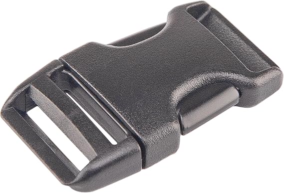 10 - 1" Duraflex Stealth Plastic Buckles