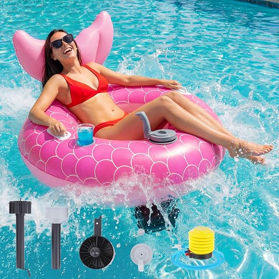 Motorized Pool Inflatable Float for Adult