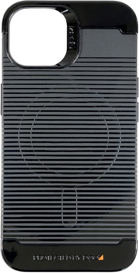 Gear4 ZAGG Havana Case - Lightweight, Stylish case with top, Bottom and Corner Protection with D3O - for Apple iPhone 13 Pro - Black,702008188