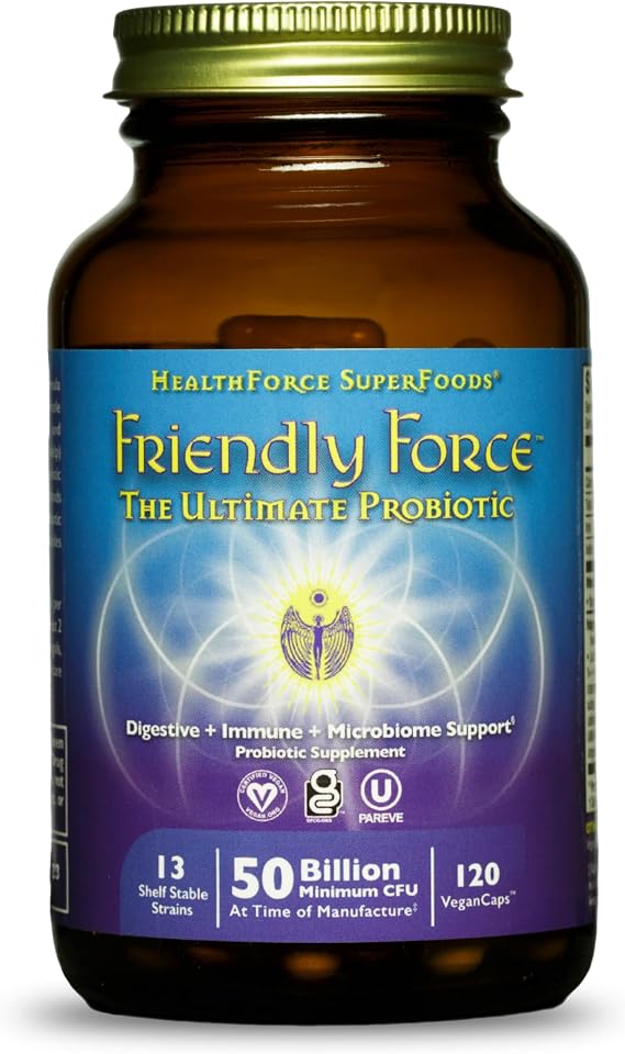 Healthforce Friendly Force Capsules, 120 Count