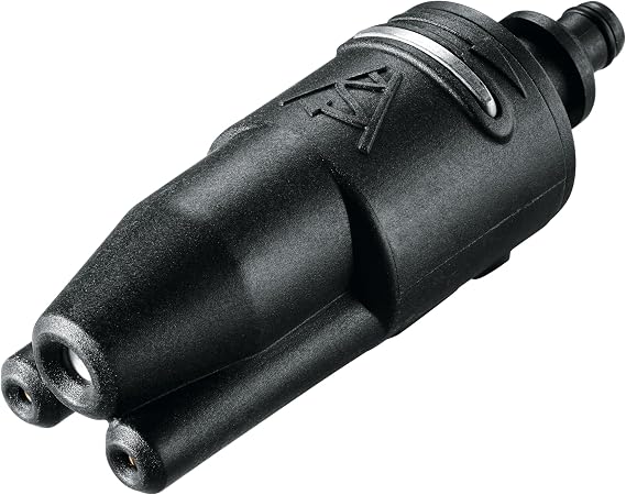 Bosch Home and Garden Yüksek Basınçlı Yıkama Makineleri ile Uyumlu 3'ü Bir Arada Nozül, Siyah | AQT 33-10, 35-12, 37-13 ile uyumlu