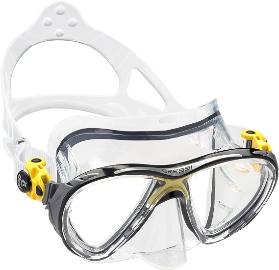 Cressi Big Eyes Evolution, Clear/Yellow