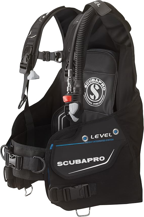 SCUBAPRO Level Super Cinch Front Adjustable Scuba Diving BCD for Recreational Diving