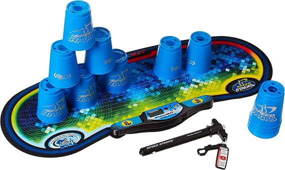 Speed Stacks Competitor - Cool Blue w/Voxel Glow Mat