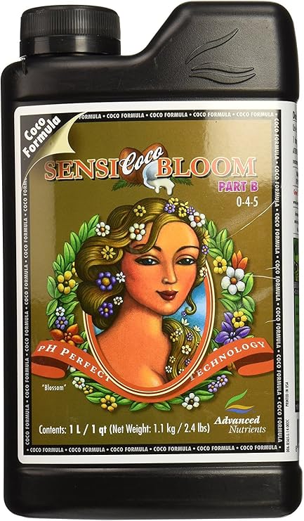 Advanced Nutrients pH Perfect Sensi Coco Bloom Part B Plant Nutrient, 4 L