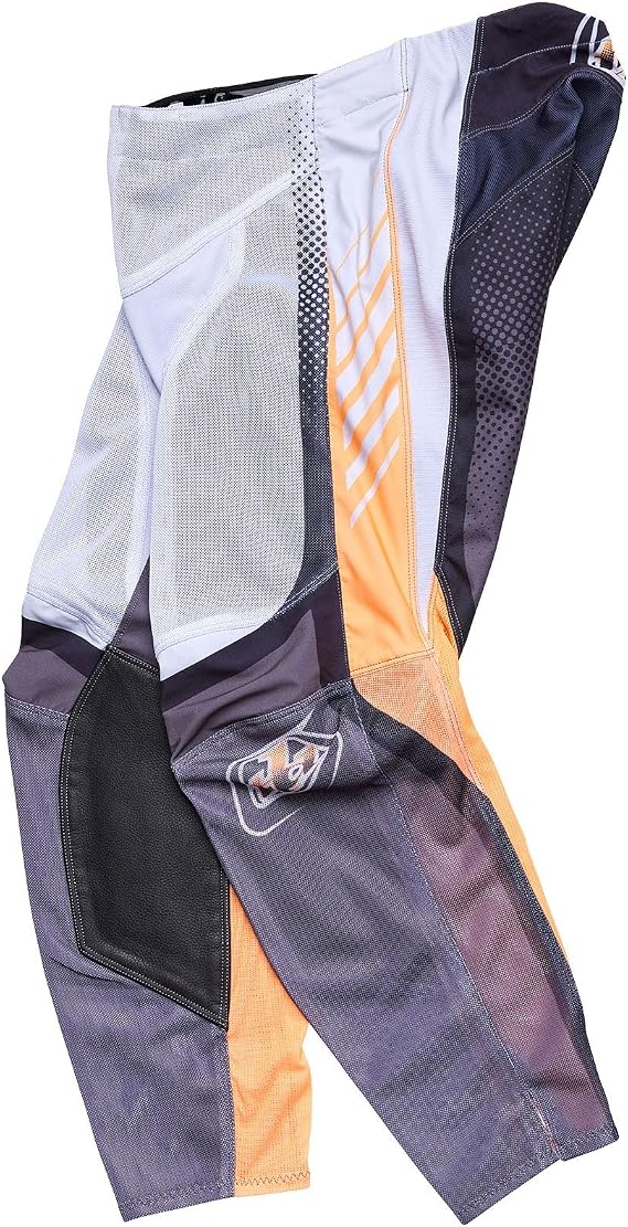 Troy Lee Designs GP Pro Air Adult Moto Pant, Bands Gray/Neo Orange, 36