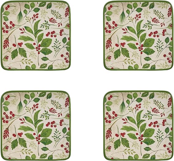Park Designs Peace And Merry Salad Plate Set of 4