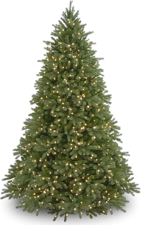 National Tree Company 6.5ft Pre-Lit Jersey Fraser Fir Christmas Tree