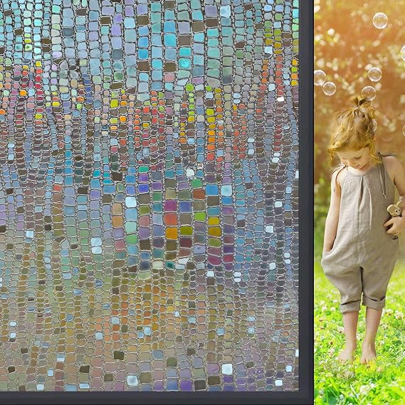 Beautysaid Rainbow Window Film in