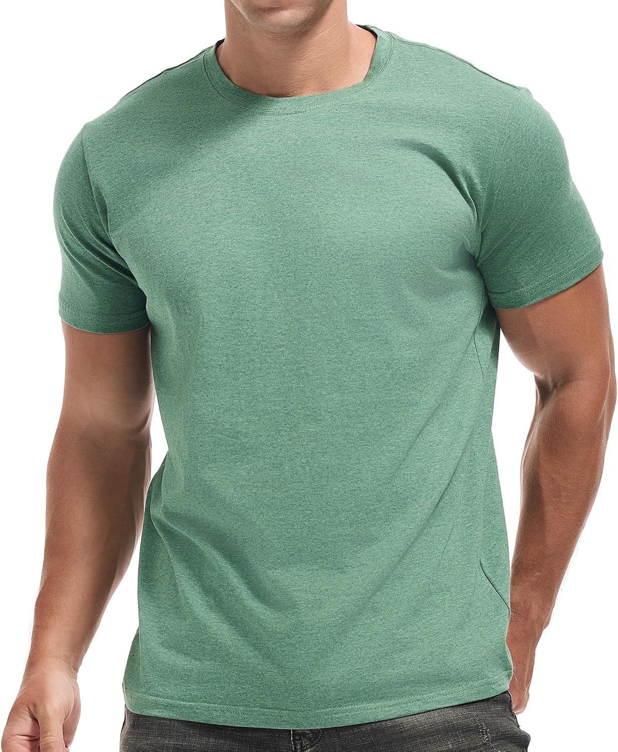 VEIISAR Crew Neck Tees Premium Men's T-Shirts - Soft and Fit Mens T-Shirt - Casual Stylish Tee for Men