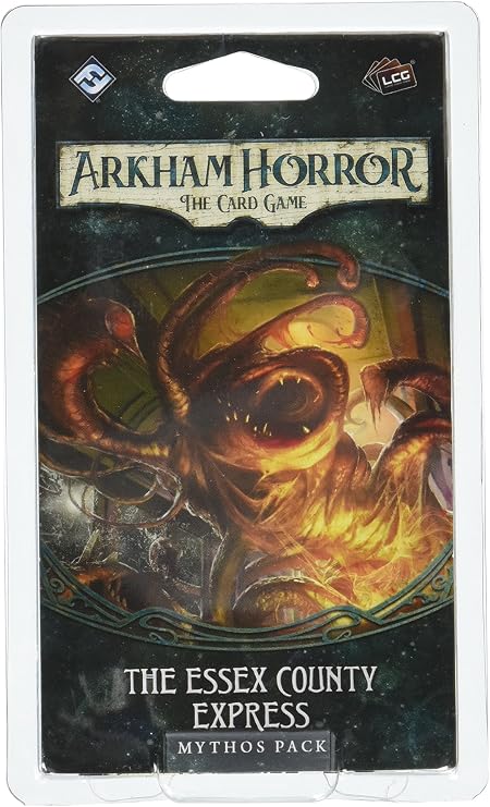 Arkham Horror The Card Game Et County Express Myth Pack | Horror Games | Mystery Games | Cooperative Card Games | Ages 14+ | For 1-2 Players | Average Play Time 1-2 Hours | By Fantasy Flight Games,