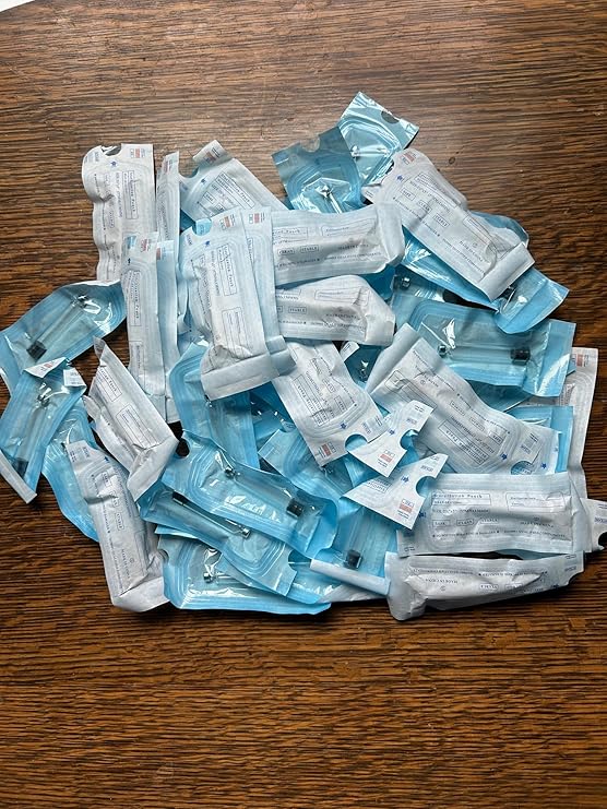 50 Pack - Individually Wrapped 3ml Individually wrapped Cartridge for Reusable Injection V1 & V2 Pens