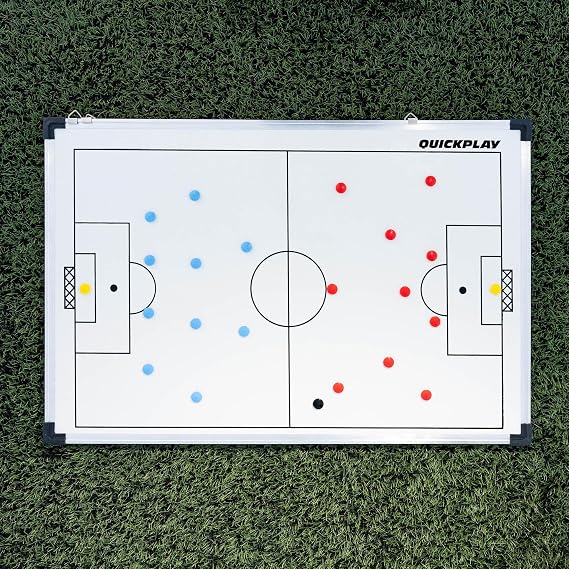 QuickPlay Magnetic Soccer Tactics Board - Coach Strategy Planner