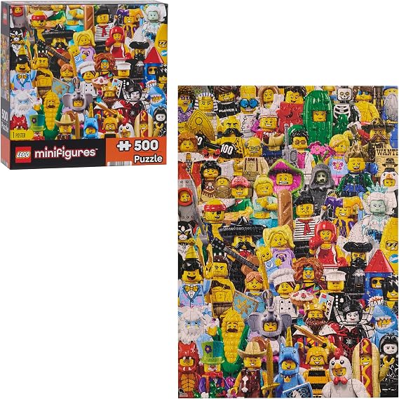 LEGO Minifigures Collage Puzzle (500 pcs)