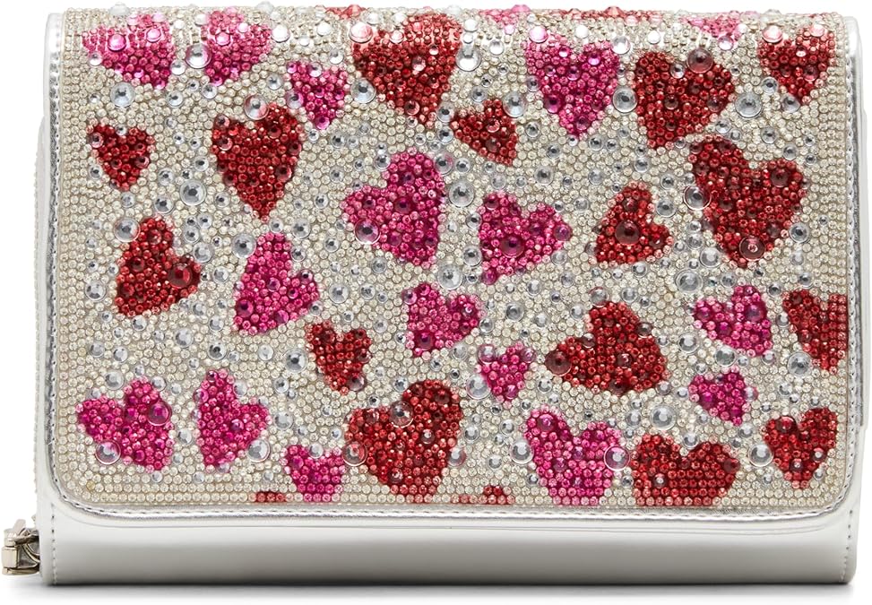 Betsey Johnson Hearts Wallet Crossbody