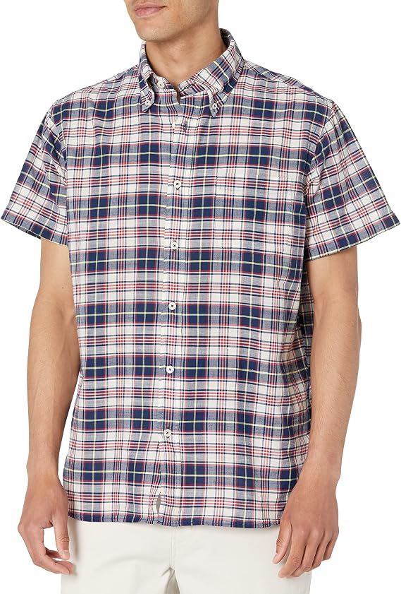 Brooks Brothers Men's Short Sleeve Sport Shirt