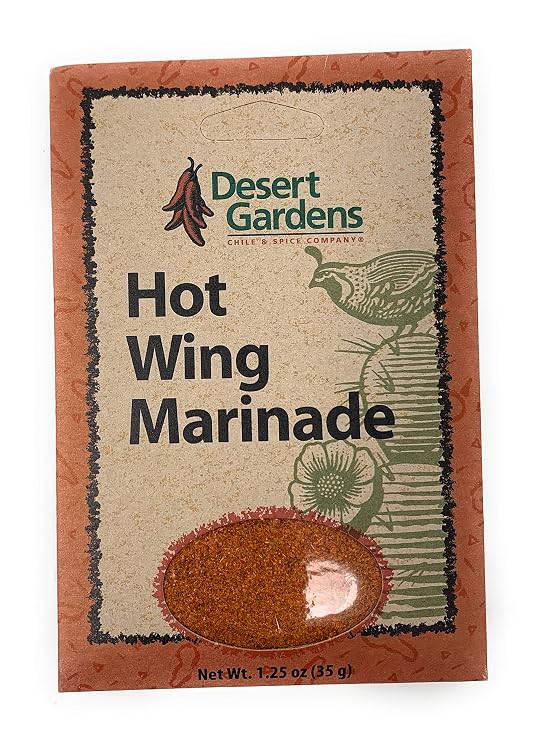 Desert Gardens Hot Wing Marinade