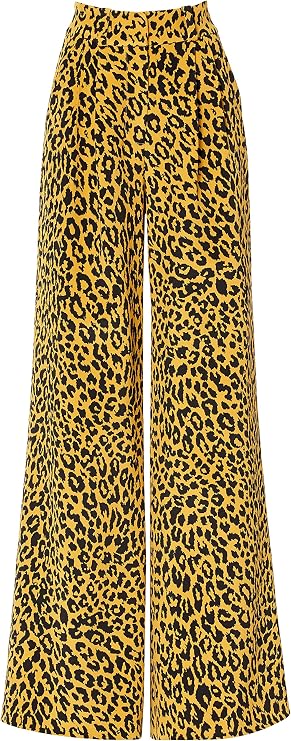 Leopard Wide Leg Trouser
