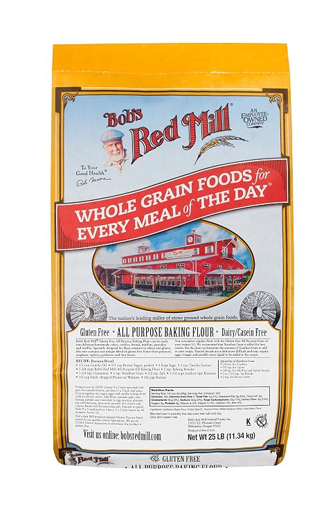 Bob's Red Mill Bulk Flour, All Purpose, Gluten Free, 25 Pound
