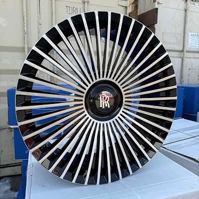 26 Forgiato Wheels Trimestre-Monoblock 2-Tone Rolls Royce Fitment 4 WheelTire Package XL Floater Cap