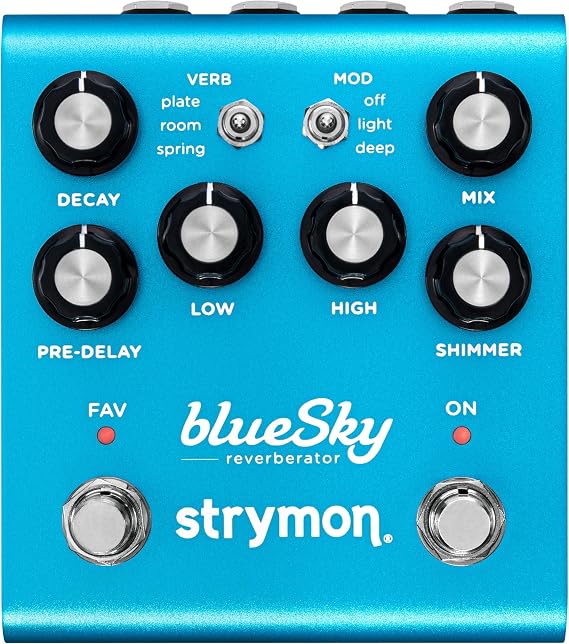 Strymon blueSky V2 Reverberator Pedal