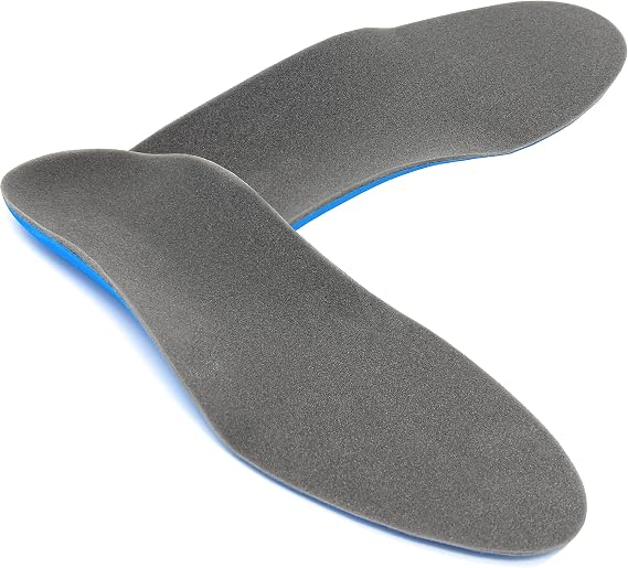 Happystep Custom Fit Heat Moldable Arch Support Shoe Insole for Men & Women | Comfortable Medium Arch Support, Ball of Foot and Heel Cushioning, Skin Friendly Material, Cutomized Fit to your unique feet