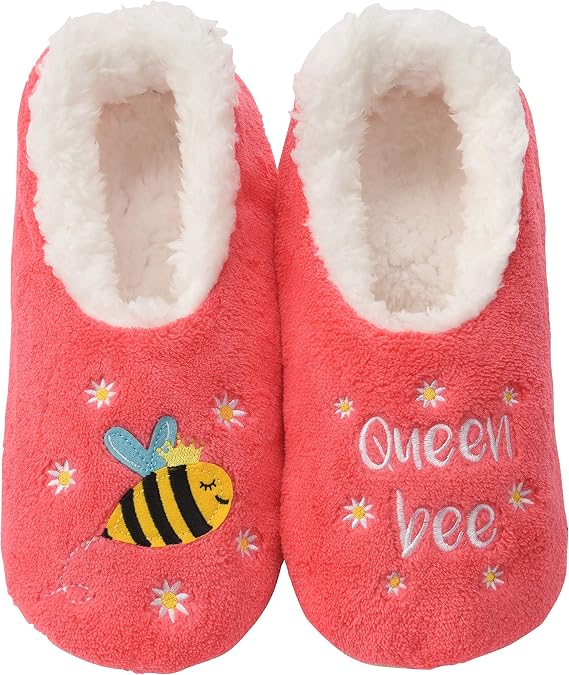 Snoozies Pairable Animal Slipper Socks for Women
