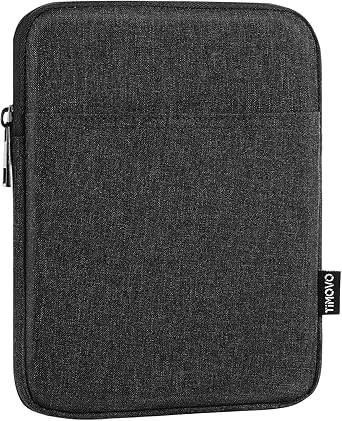 TiMOVO 6-7 Inch Sleeve Case for eReader Book Paperwhite/Colorsoft Signature Edition, Protective Sleeve Cover Pouch Bag Carrying Case for E-Reader/Oasis & Kobo Devices, Black