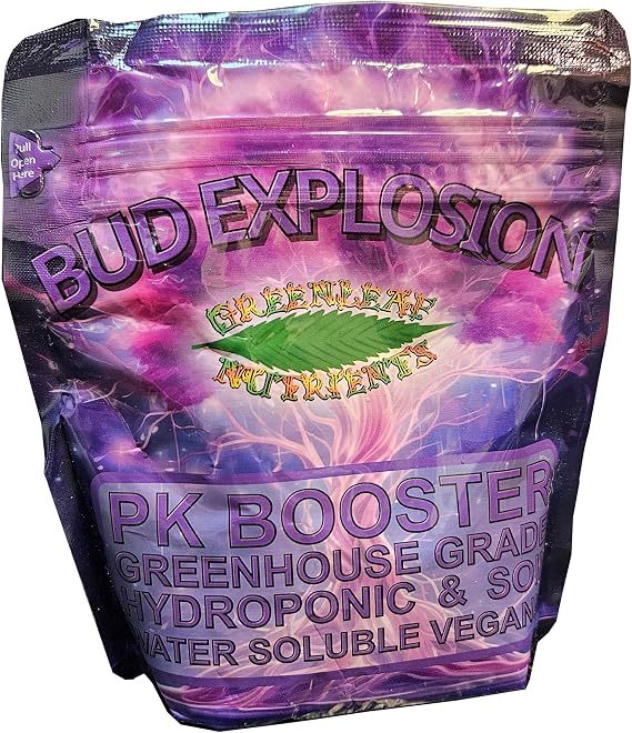 Bud Explosion PK Bloom Budding Fruiting Flowering Booster for Soil and Hydroponics