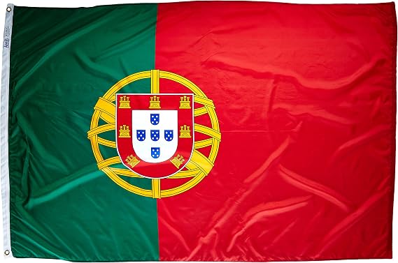 Annin Flagmakers Portugal Flag - 4 x 6 Feet (Model 196852)