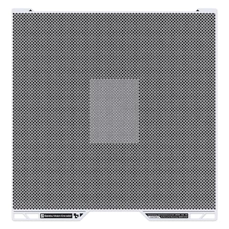 Vision Encoder Plate for Bambu Lab H2S/H2D/H2C 3D Printer,Sub-50m Motion Accuracy,Injection-Mold-Level Dimensional Precision,Calibration Before Printing Detailed Miniatures or Large Engineering Parts