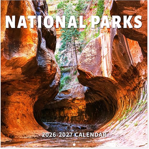 2026-2027 Calendar - 18-Month Wall Calendar 2026-2027 from Jul. 2026 - Dec. 2027, 12" x 24"(open) Wall Calendar, Calendars with Unruled Blocks, Holidays, Thick Paper for Organizing & Planning